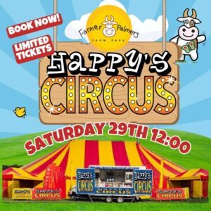 Happy's Circus Sat 29.8.26 12pm