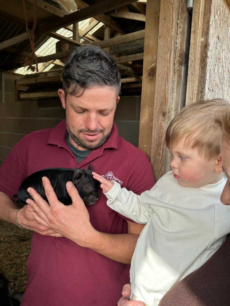 Luke Luke with piglet and forrest