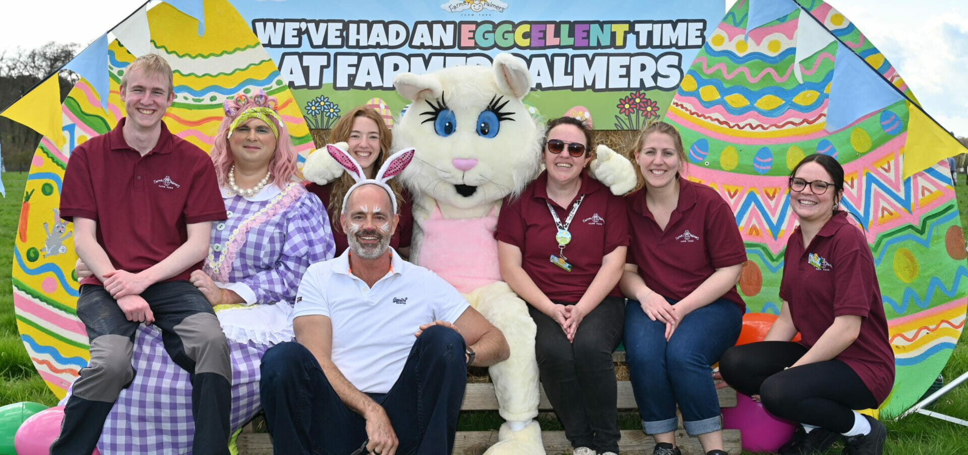 easter bunny - tractor trailer ride