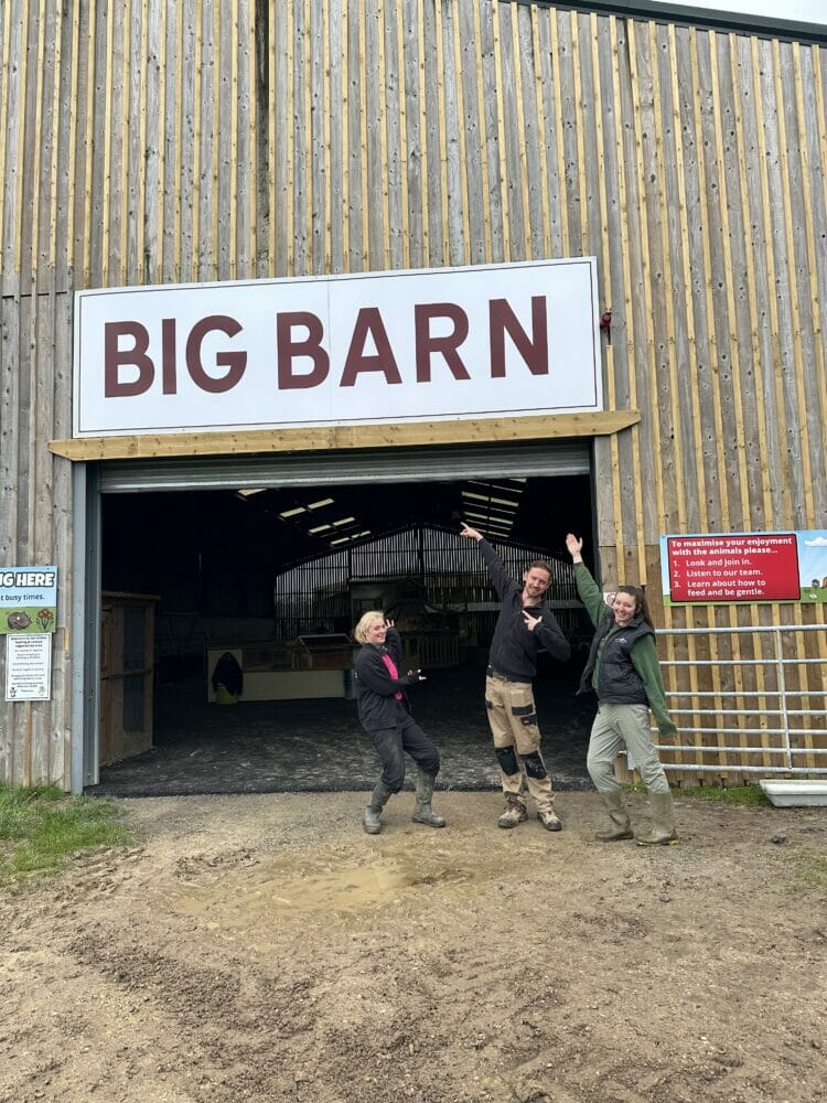 big barn entrance photo