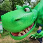 Dorset dinosaur attraction at Farmer Palmer's Farm Park